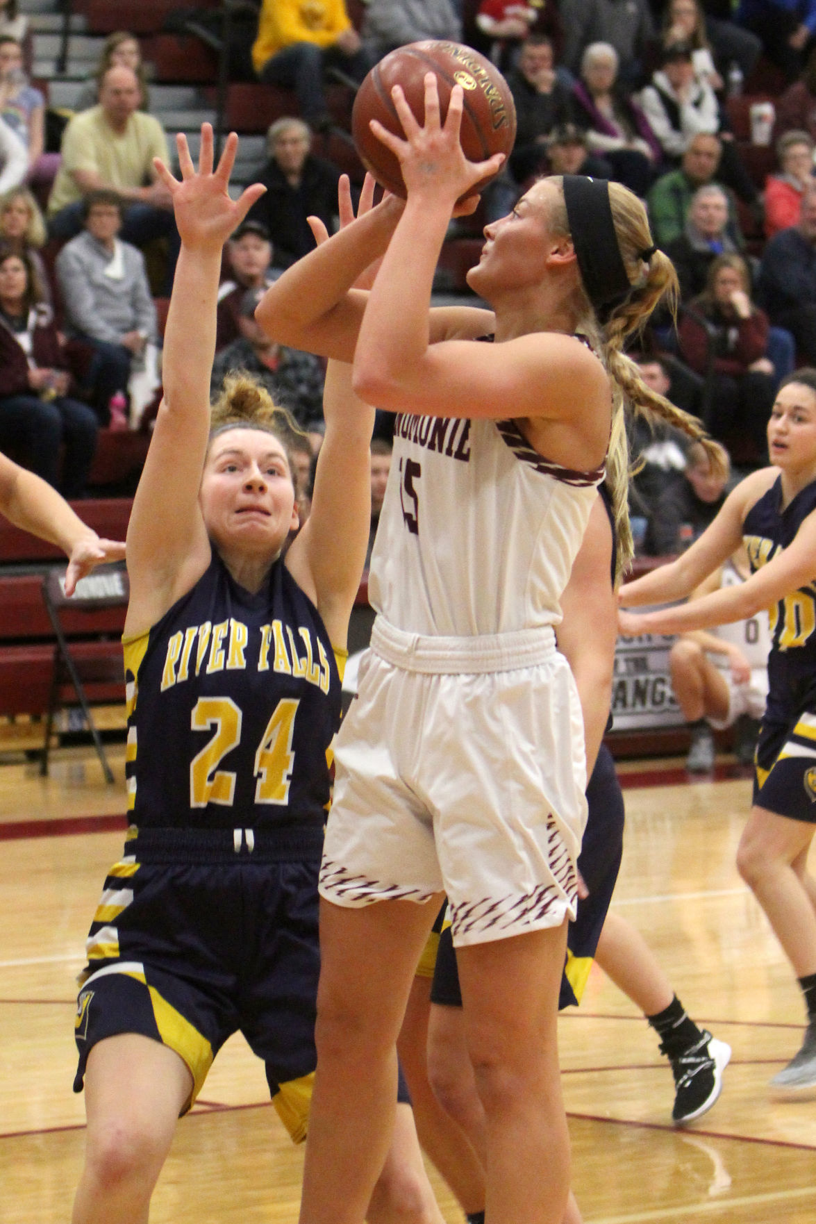 River Falls at Menomonie girls basketball 2-23-19